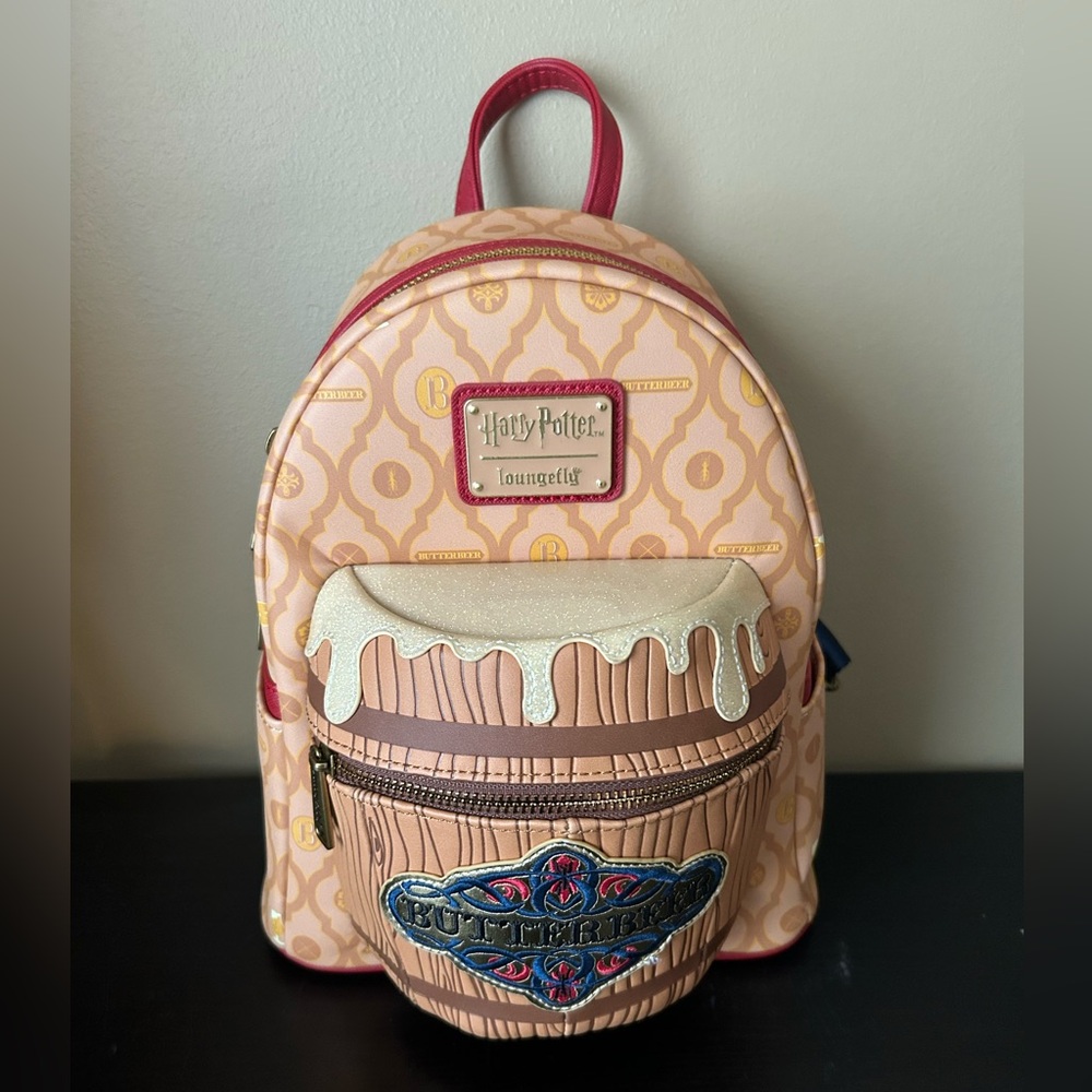 Harry Potter Loungefly Butterbeer Figural Backpack